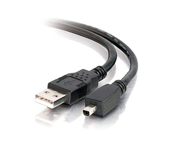 &+ CABLE USB A USB MINI DE 4 PIN