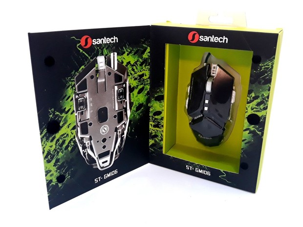 *** MOUSE PC GAMER RETROILUMINADO SANTECH ST-GM106