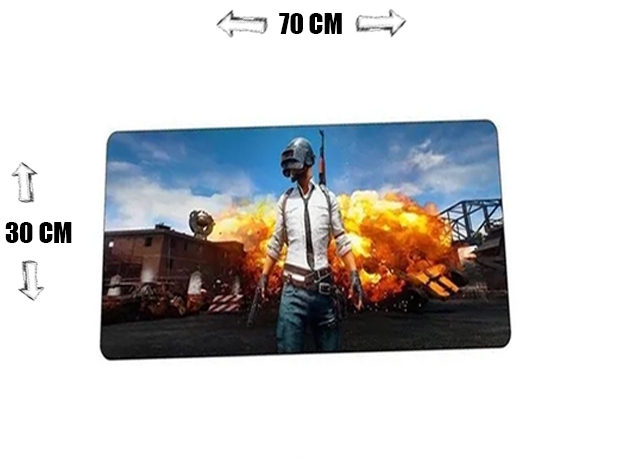 &u+ MOUSE PAD GRANDE ANTIDESLIZANTE 70 X 30 CM YT-301