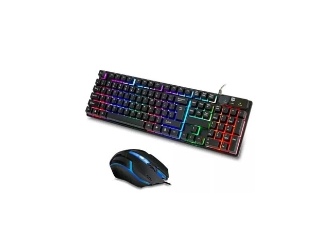 &u+ KIT TECLADO + MOUSE GAMER RETROILUMINADO CMK-188