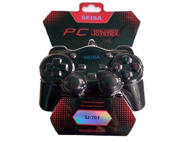&u+ JOYSTICK PC DUAL SHOCK SJ-703