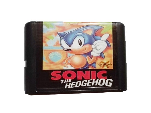 &u+ CARTUCHO CONSOLA SEGA SONIC