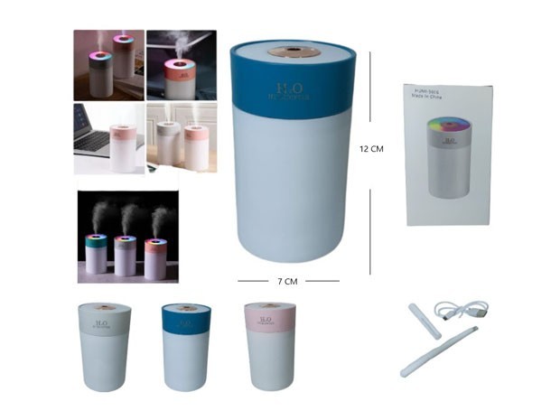 &u+ HUMIDIFICADOR ULTRASONICO LUCES LED HUMI-5606