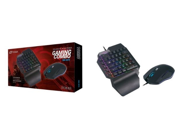 &u+ KIT TECLADO PC GAMER + MOUSE NOGA NKB-AK75