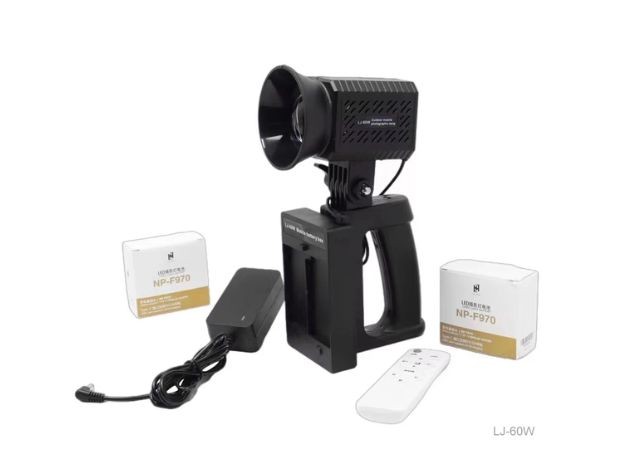 &u+ PANEL LED FOTOGRAFIA PROFESIONAL DE MANO LJ-60W