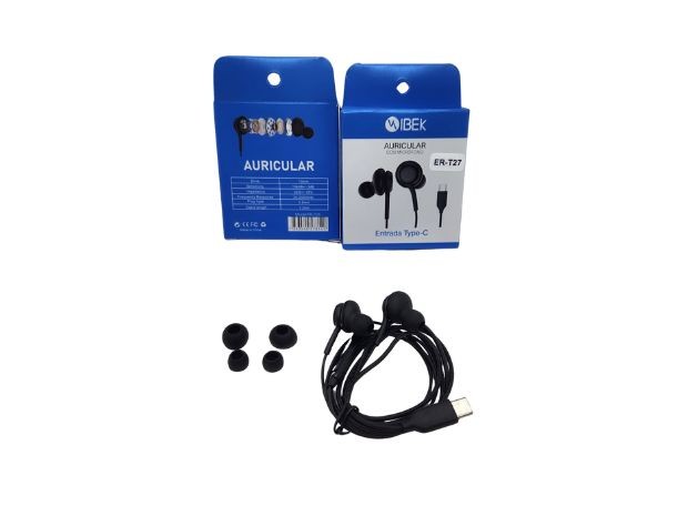 &u+ AURICULAR CABLE TIPO C IBECK AURT27