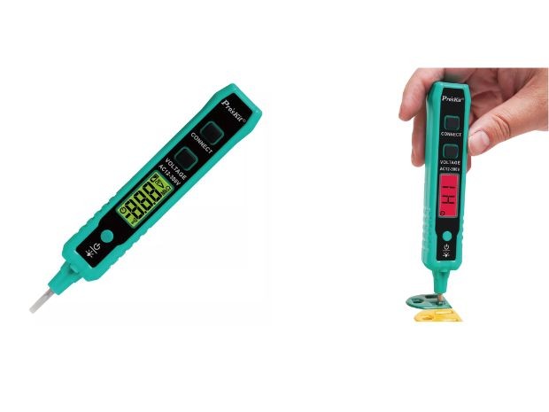 &u+ DETECTOR DE VOLTAJE BUSCAPOLO PROSKIT 12-300V (NT-320)