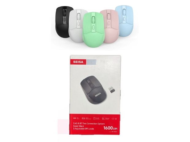 &u+ MOUSE PC INALAMBRICO + BLUETHOOT RECARGABLE DN-N616