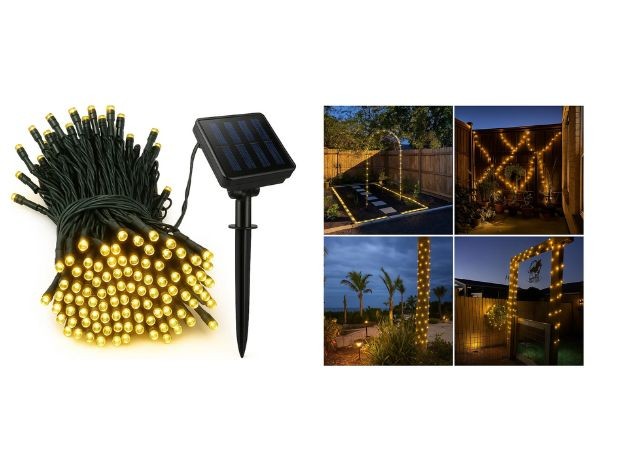 &u+ GUIRNALDAS EXTERIOR SOLAR LED 10M HCP163