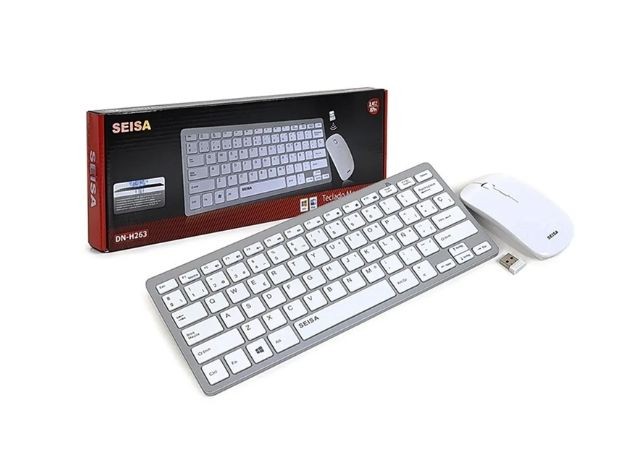 &u+ KIT TECLADO PC + MOUSE ILUMINIADO DN-H263