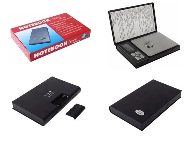 &uu MINI BALANZA DIGITAL GRAMERA 0.01 A 500 GRS (105)