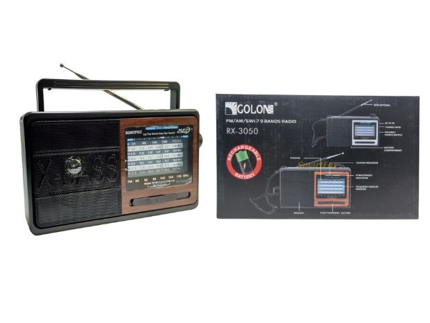 &uu RADIO AM/FM GOLON RX-3050