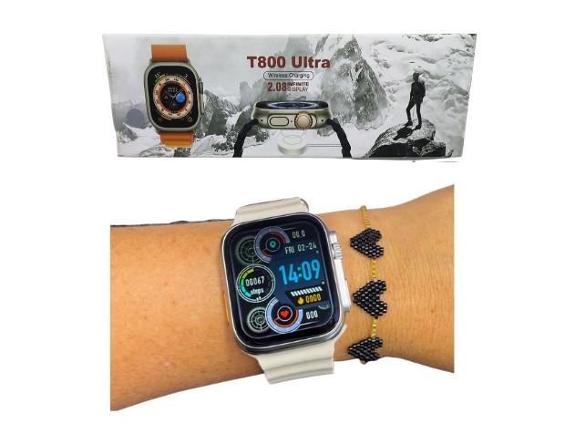 &uu RELOJ INTELIGENTE SMARTWATCH T800 (131)