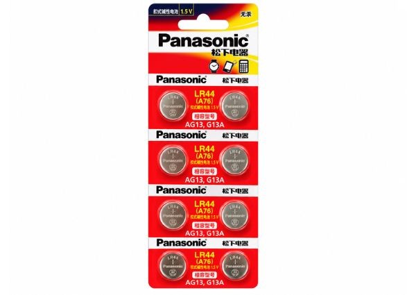&ua PILA CHATA LR44 X 10 PCS PANASONI