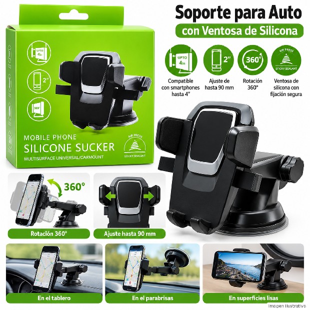 &uu HOLDER SOPORTE PORTA CELULAR AUTO BLT052