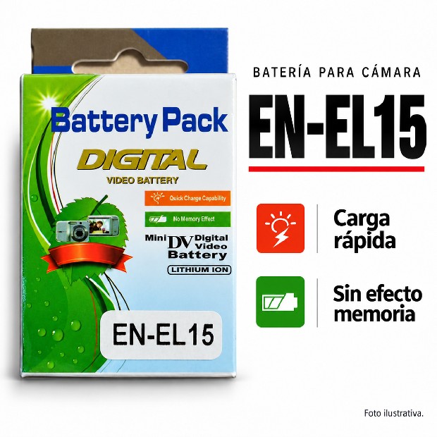 &ua BATERIA EN-EL15
